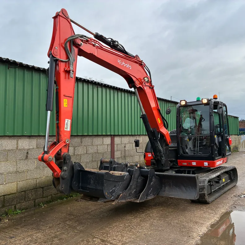 8T Excavator Kubota KX080-4a2 2021